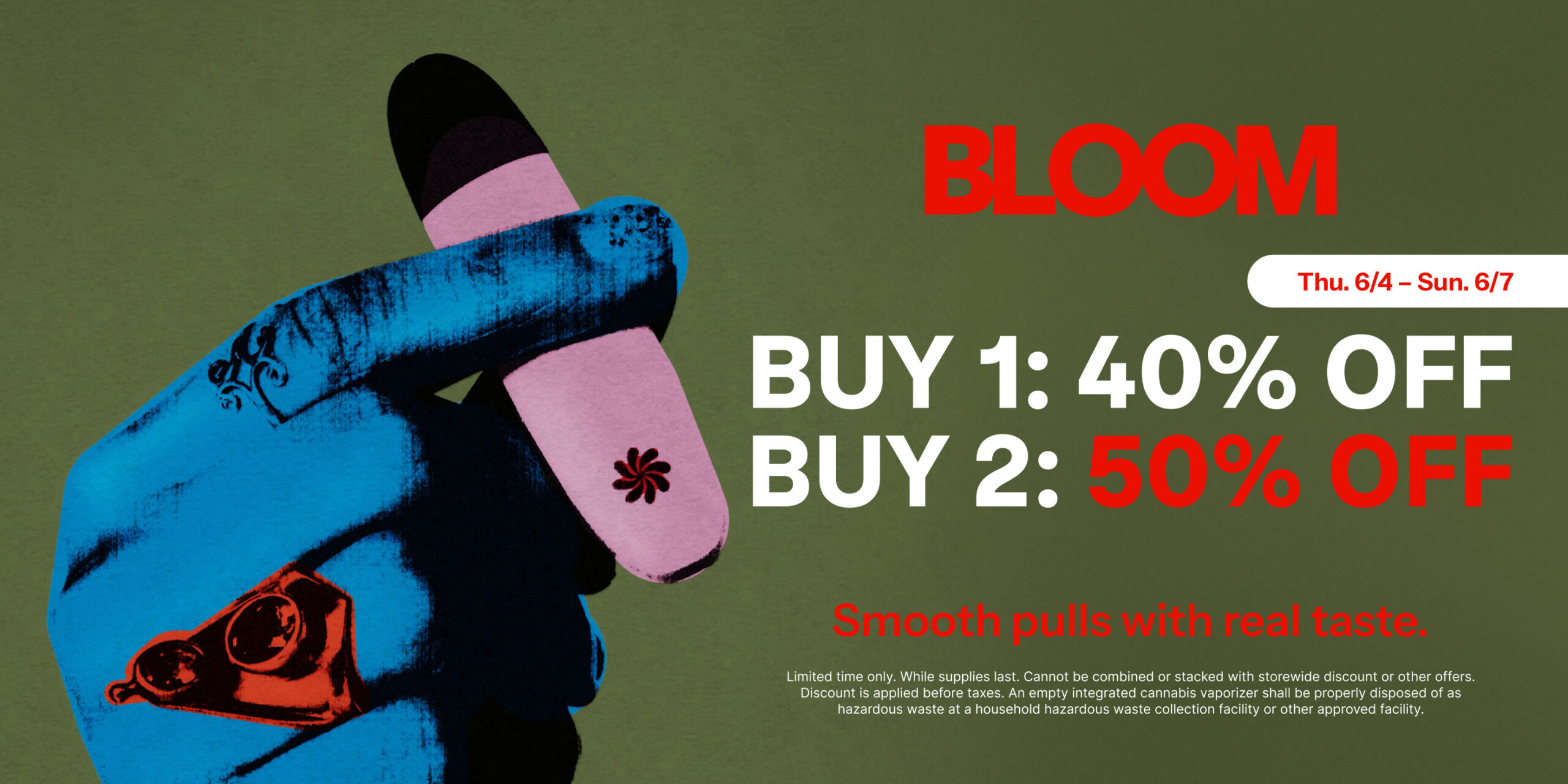 50% Off Bloom
