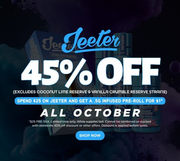 45% Off Jeeter