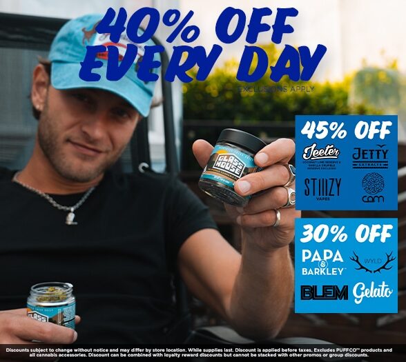 40% Off Everyday