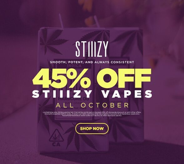 45% Off STIIIZY Vapes