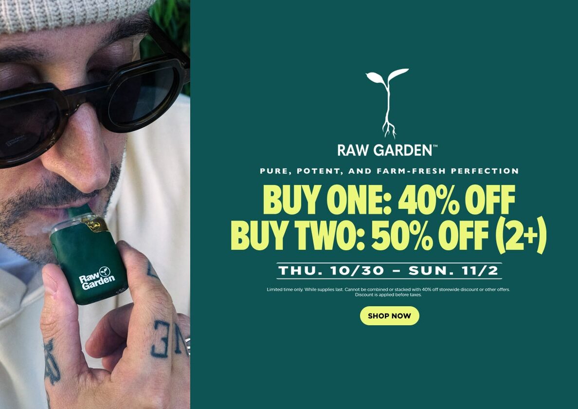 50% Off Raw Garden