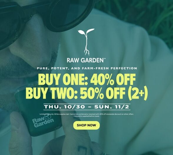 50% Off Raw Garden