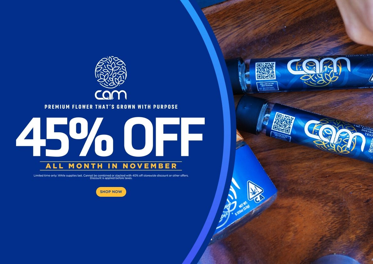 45% Off CAM
