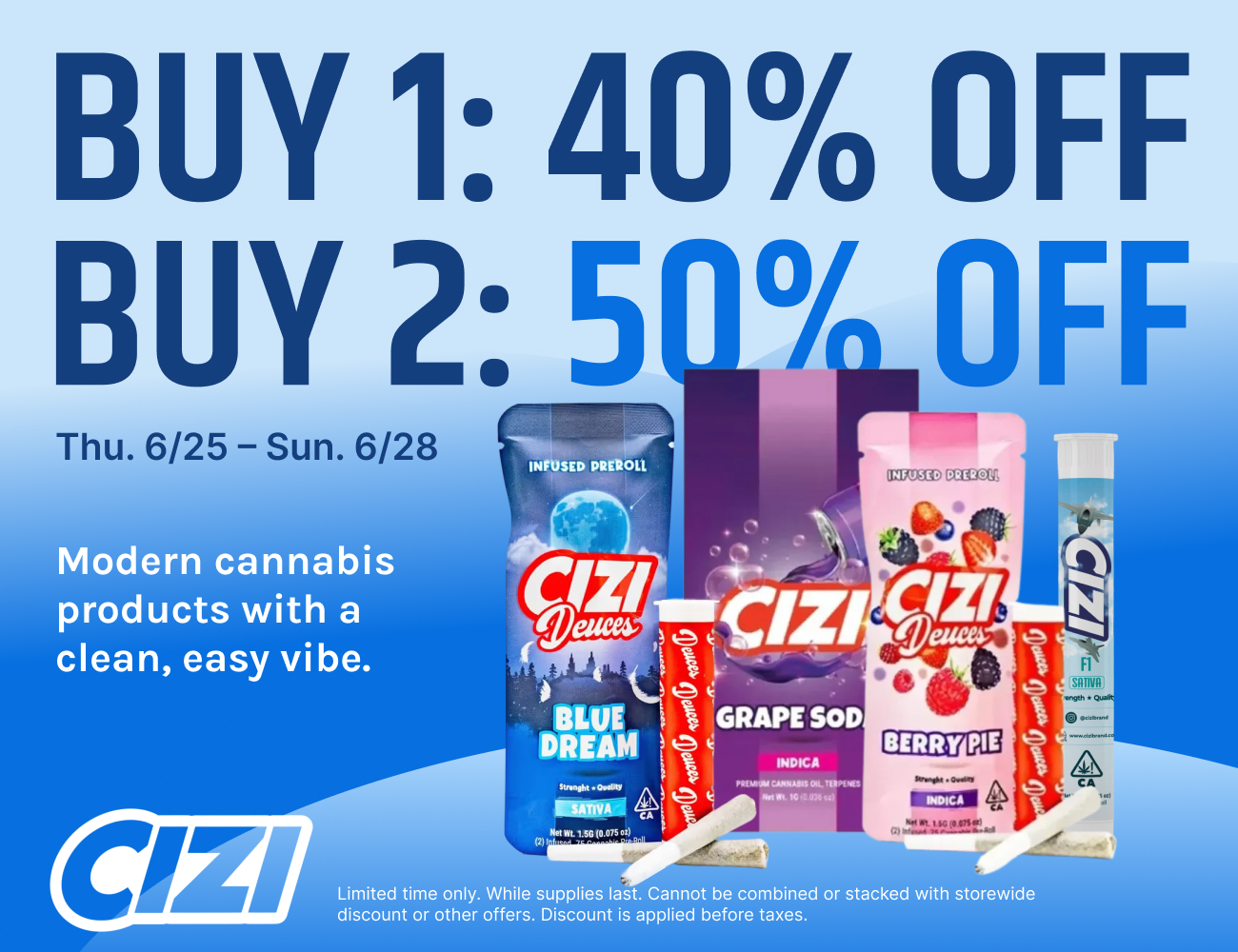 50% Off CIZI