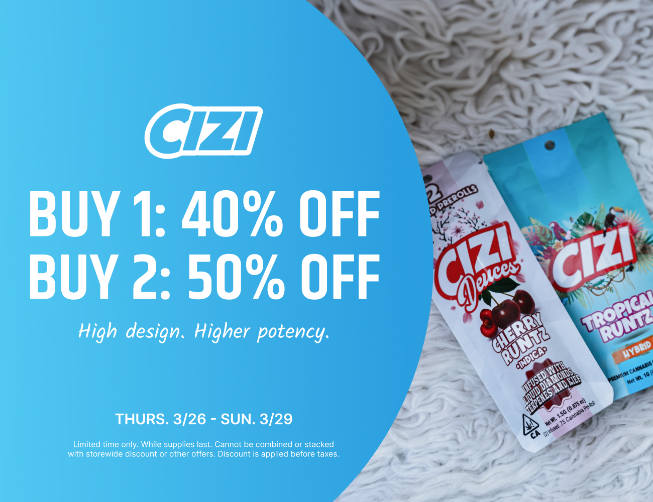 50% Off CIZI