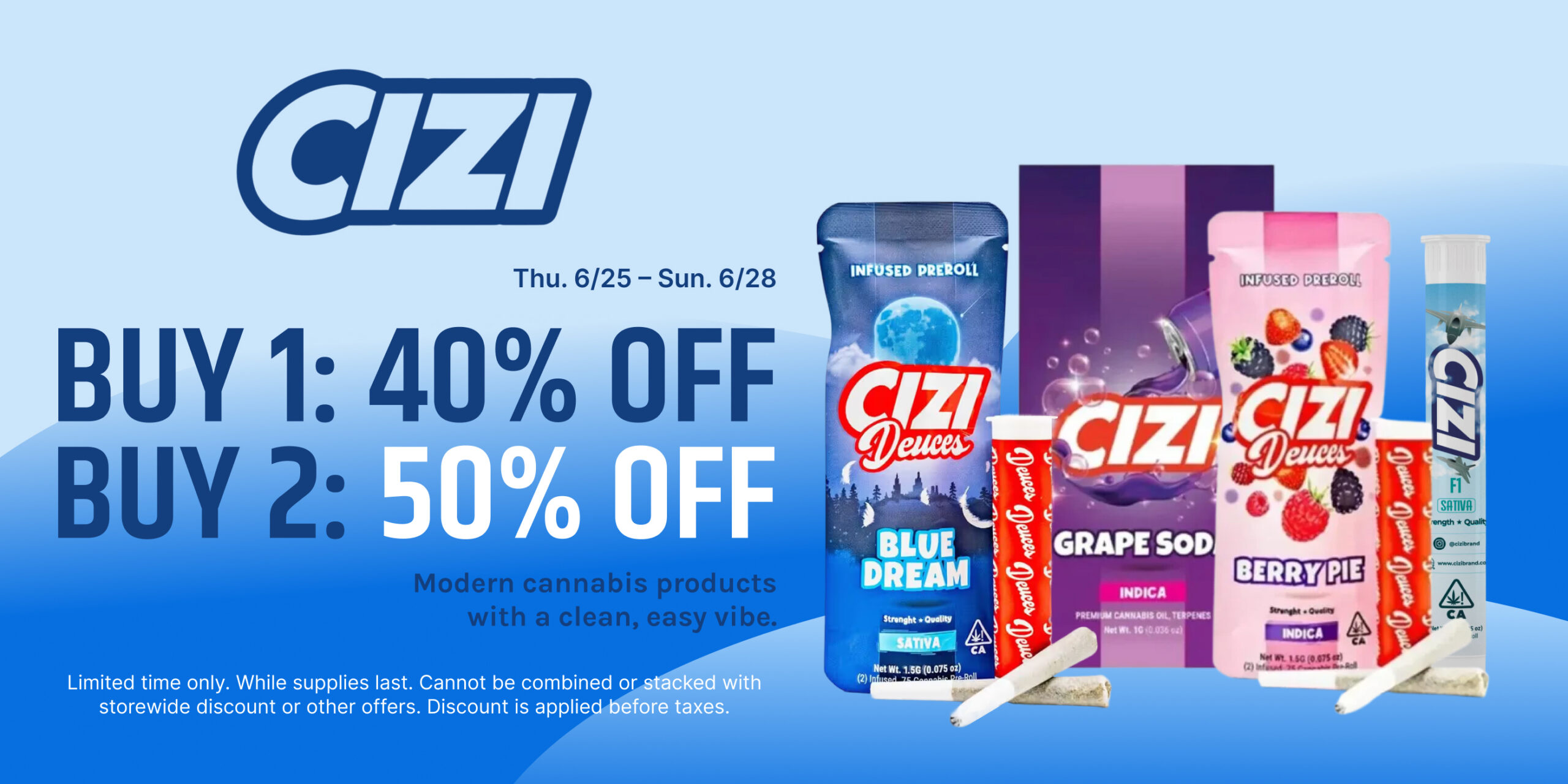 50% Off CIZI