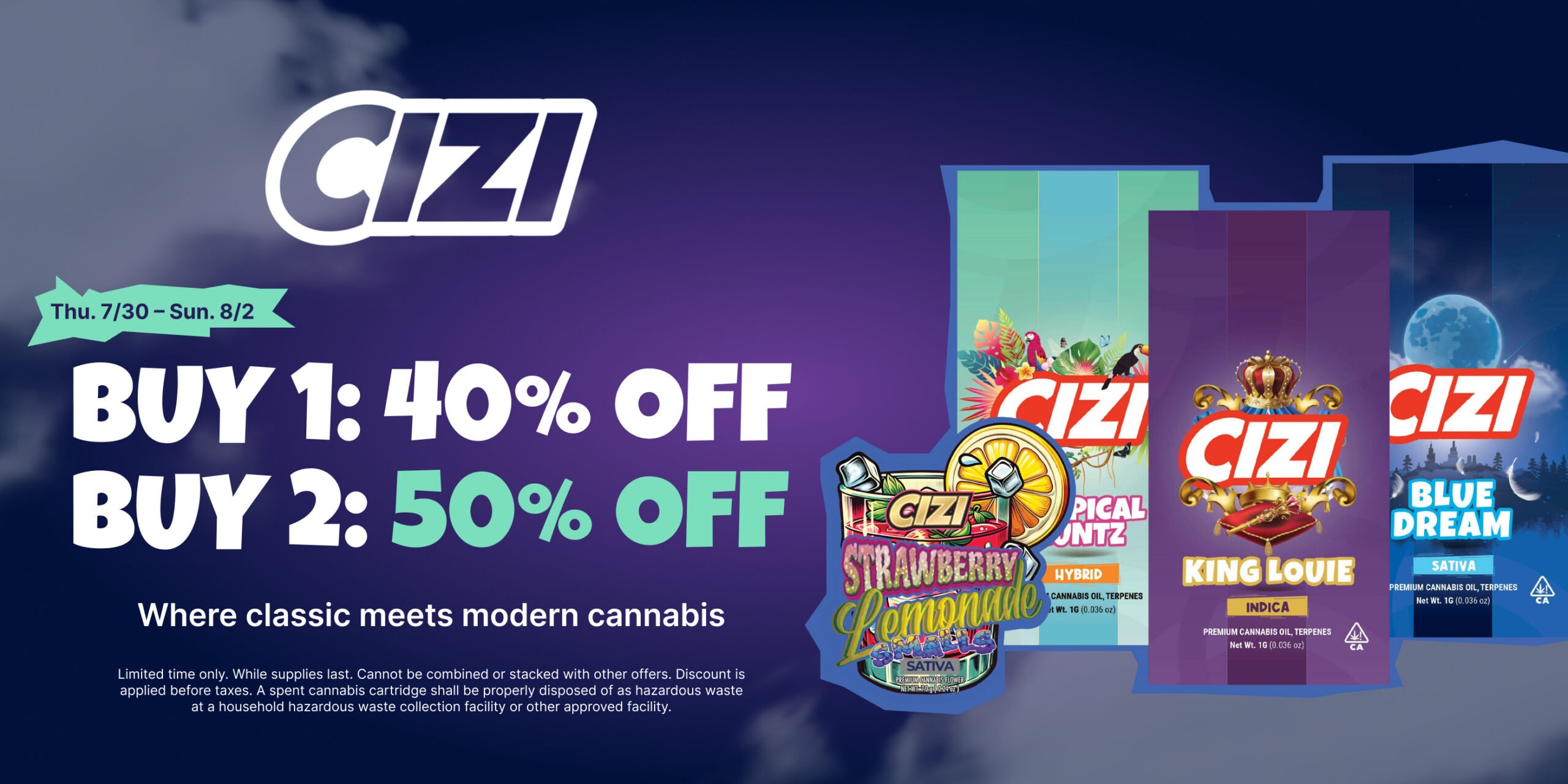 50% Off CIZI