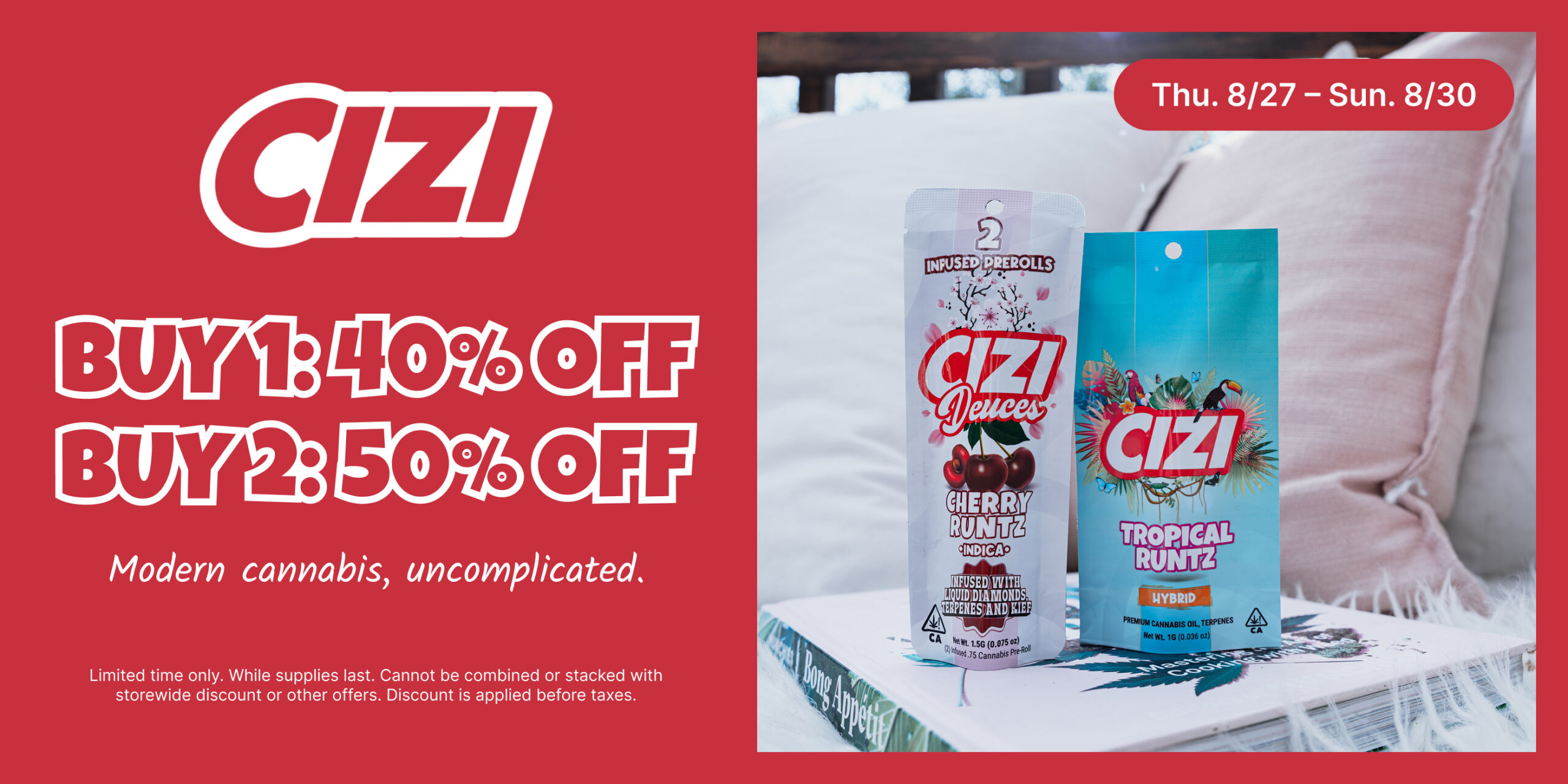 50% Off CIZI