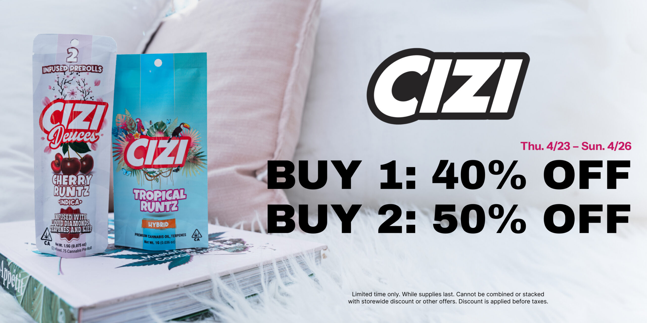 50% Off CIZI
