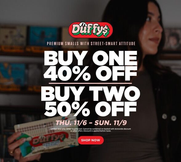 50% Off Duffy$