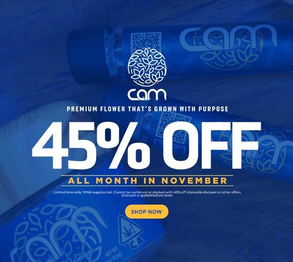 45% Off CAM