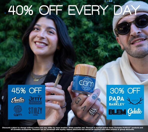 40% Off Everyday