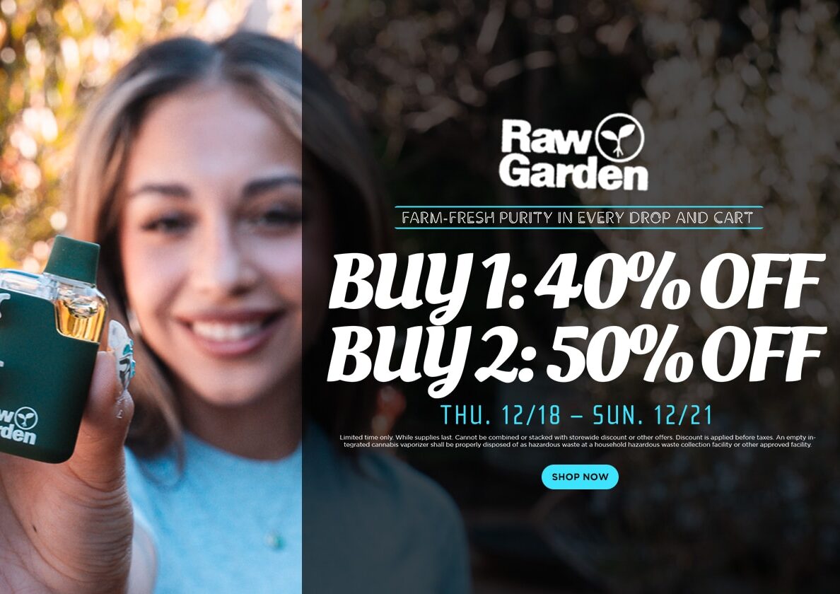 50% Off Raw Garden