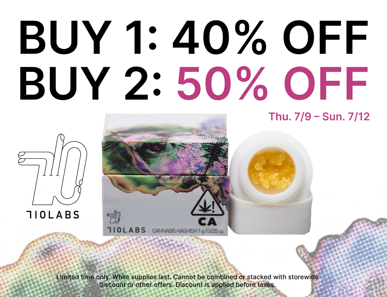 50% Off 710 Labs