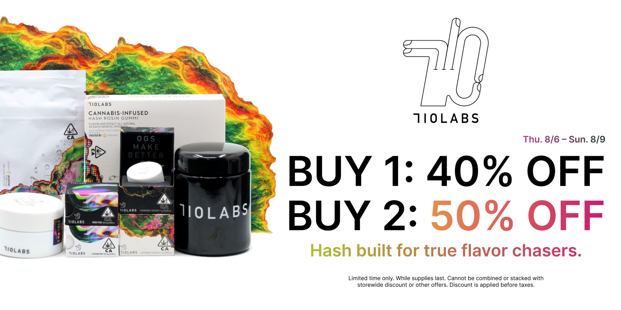 50% Off 710 Labs