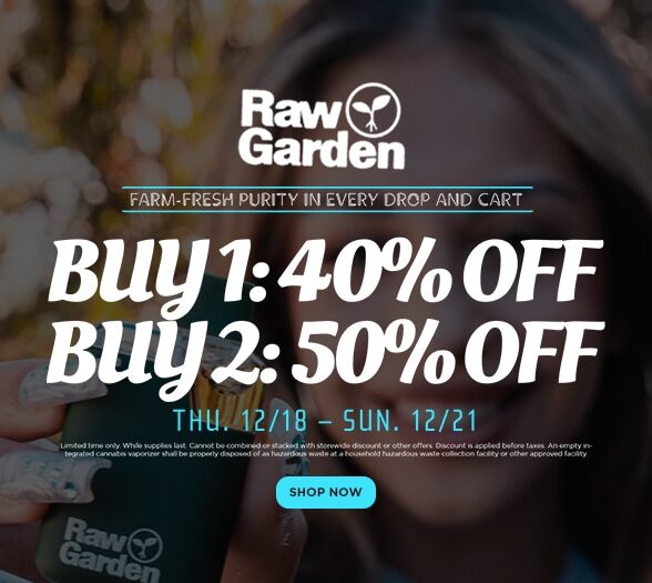 50% Off Raw Garden