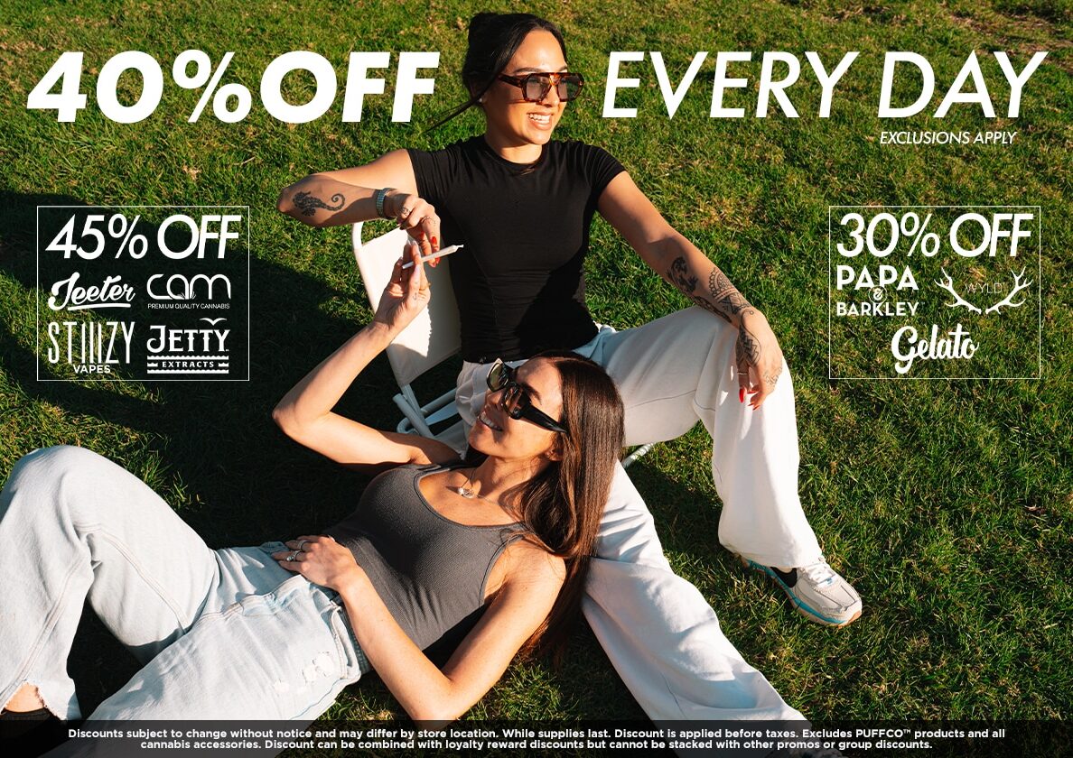 40% Off Every Day