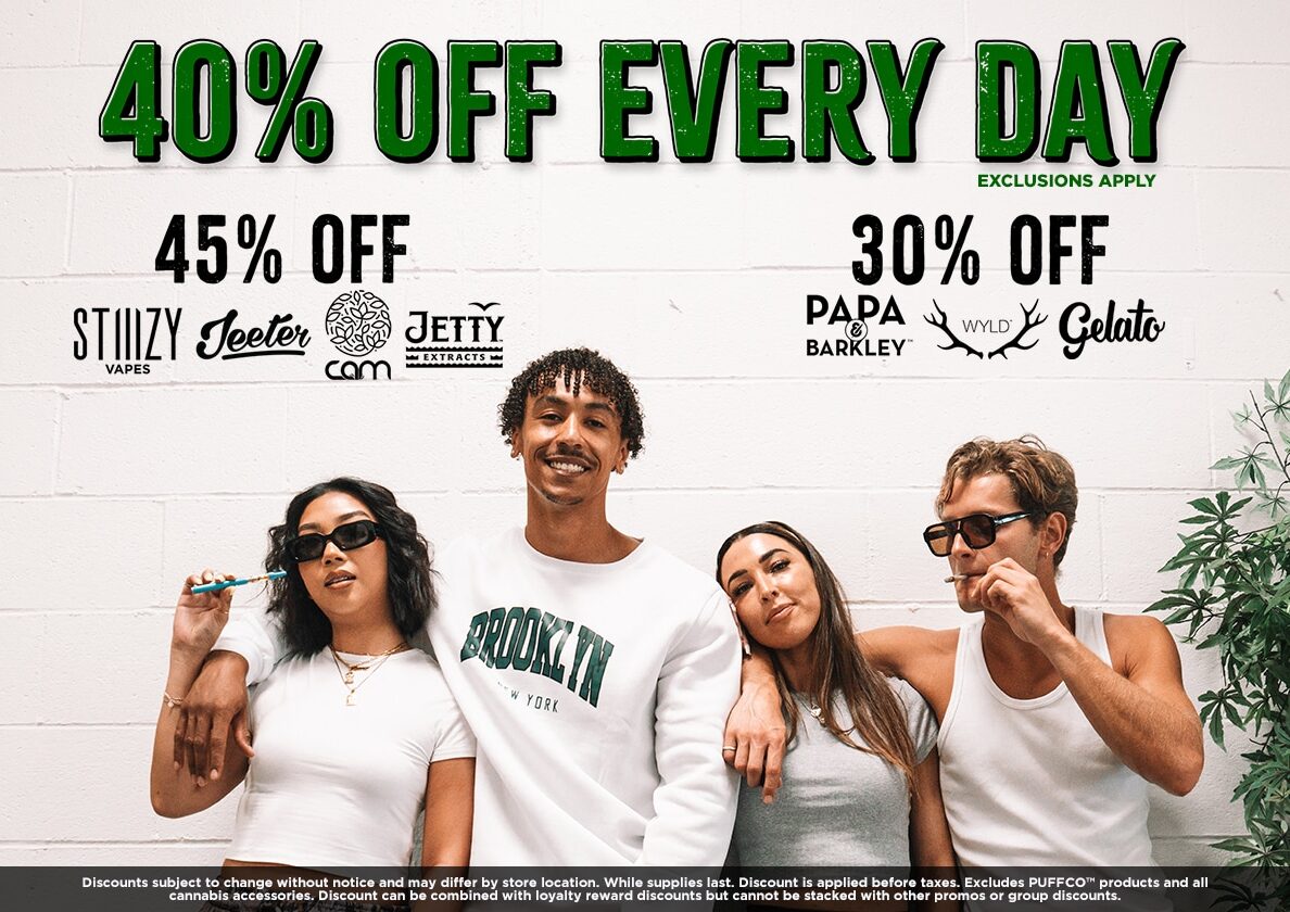 40% Off Everyday