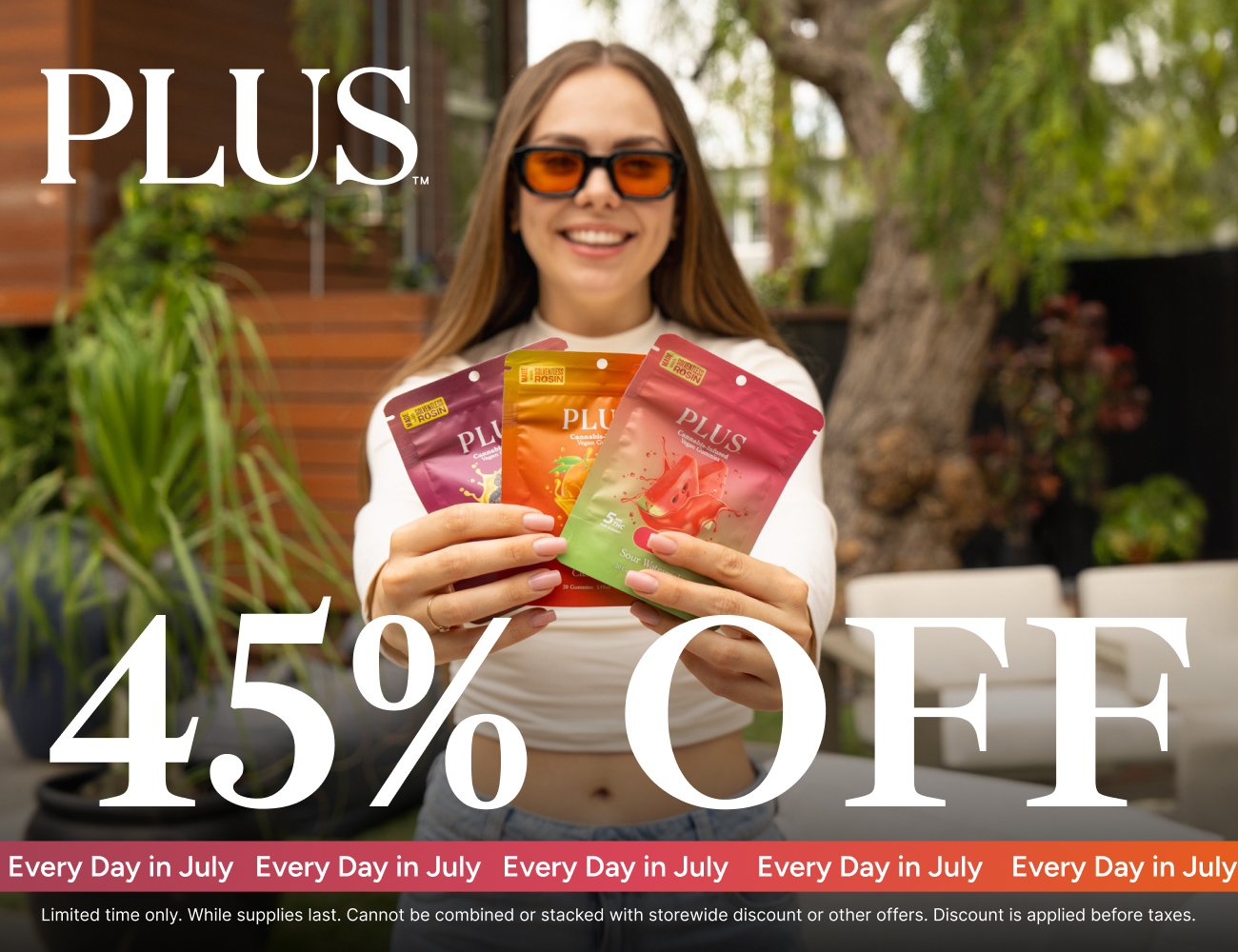 45% Off PLUS