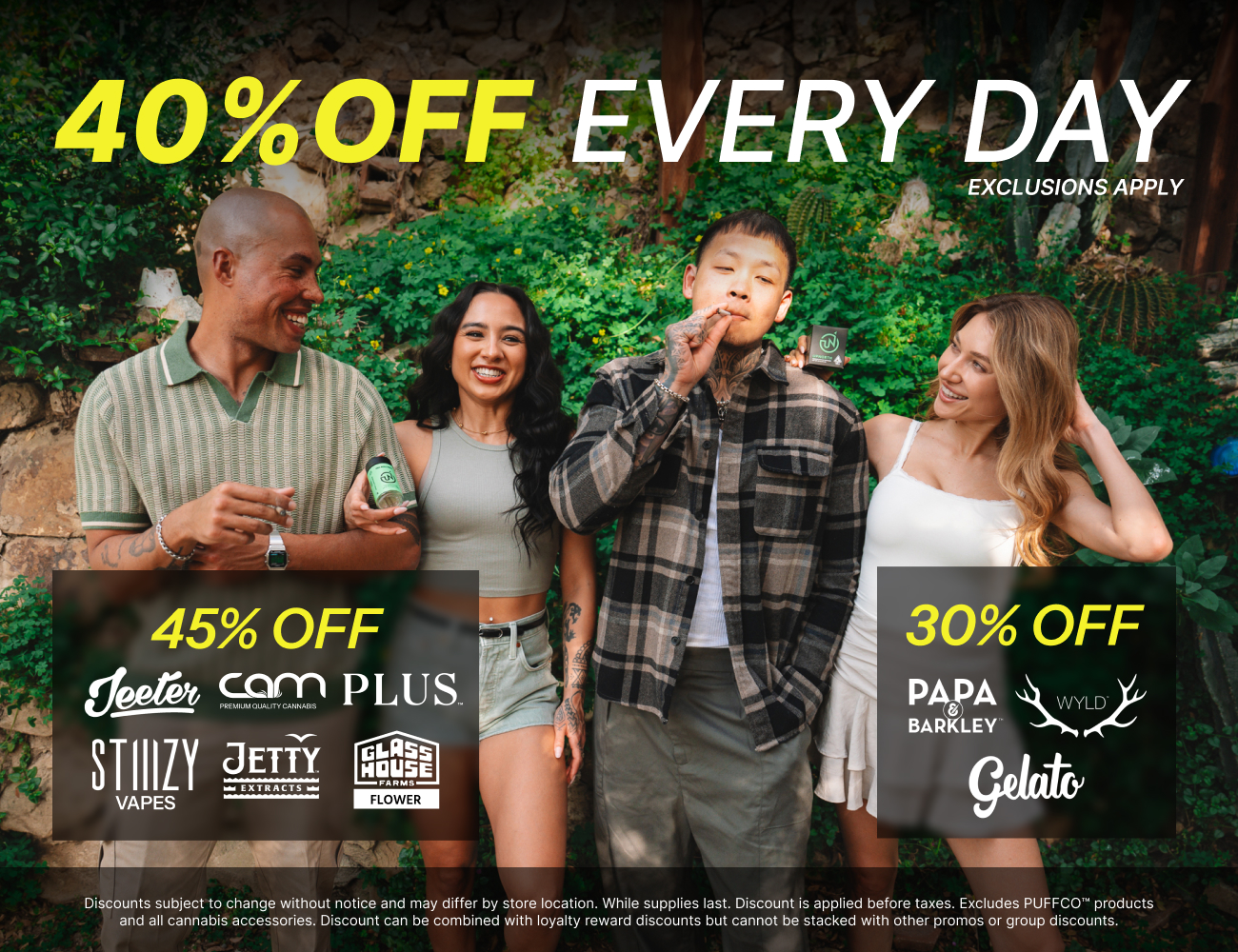 40% Off Everyday