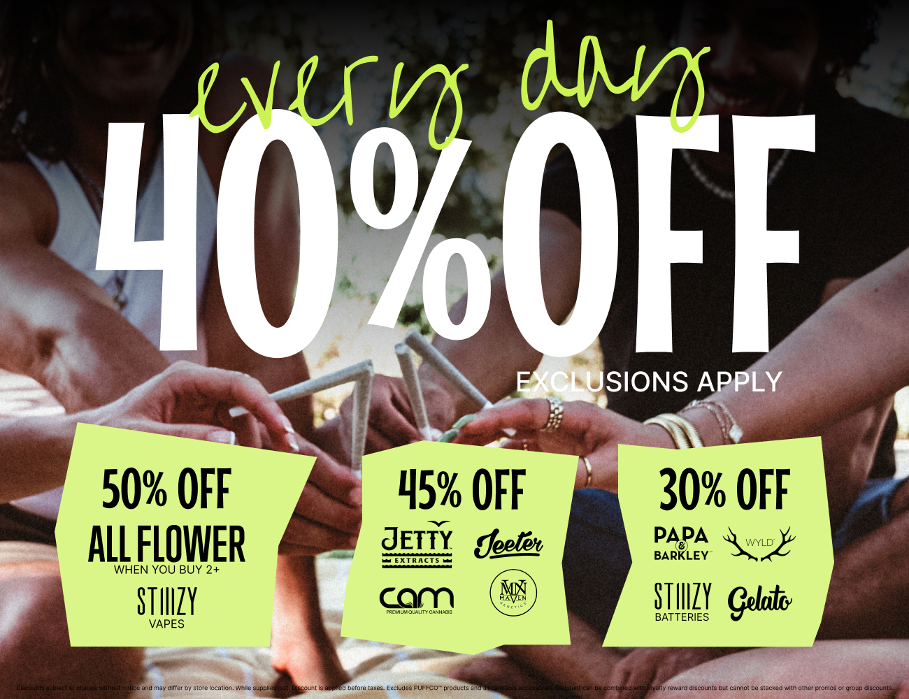40% Off Everyday