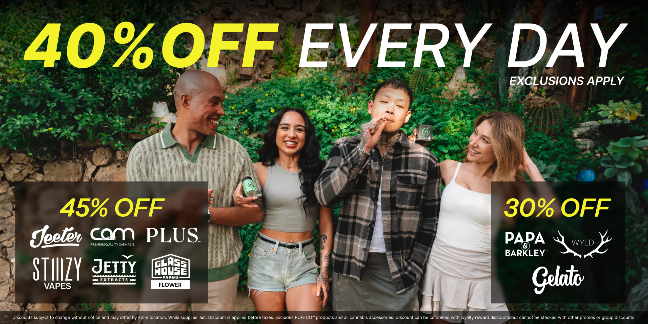 40% Off Everyday