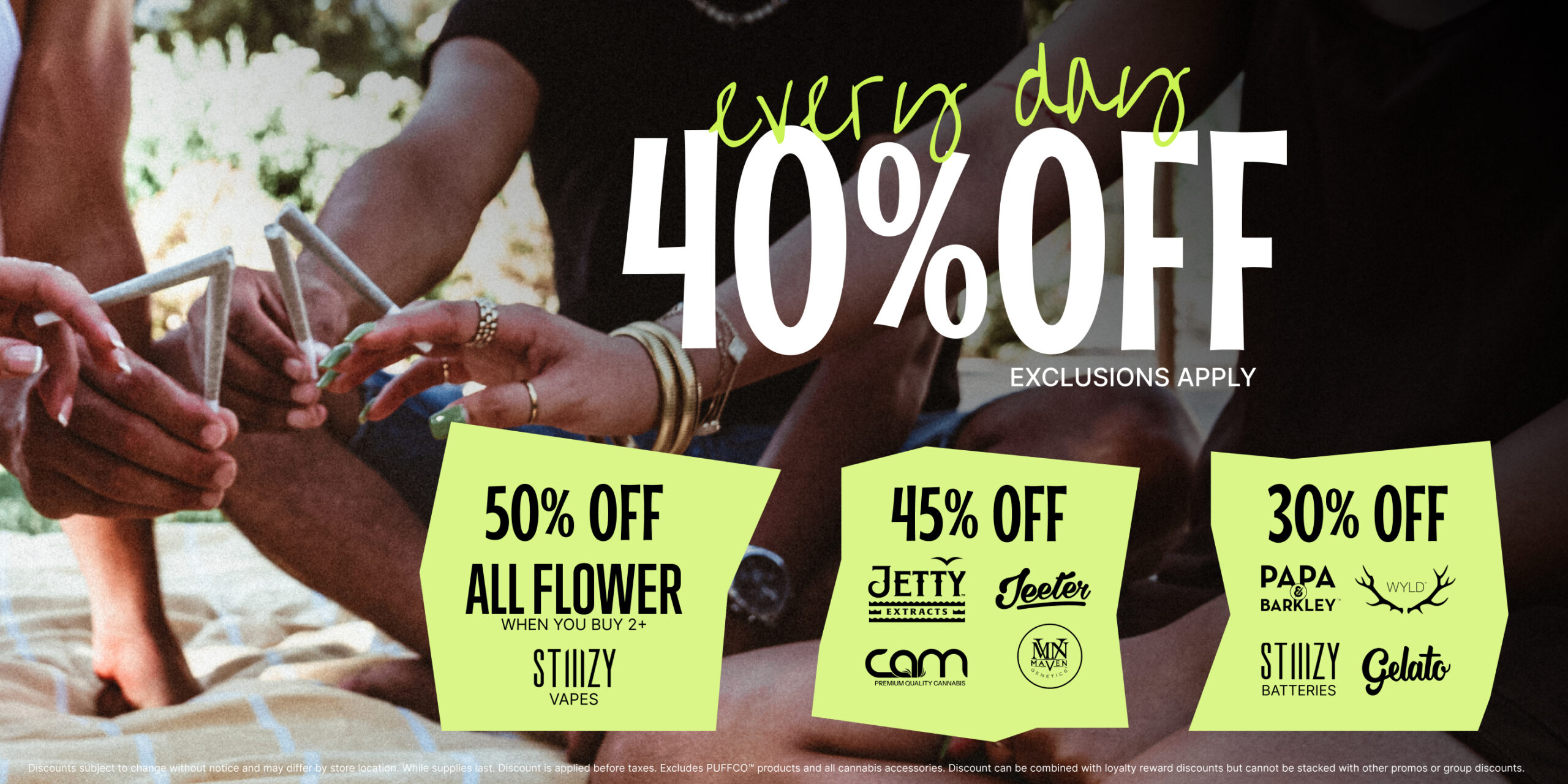 40% Off Everyday