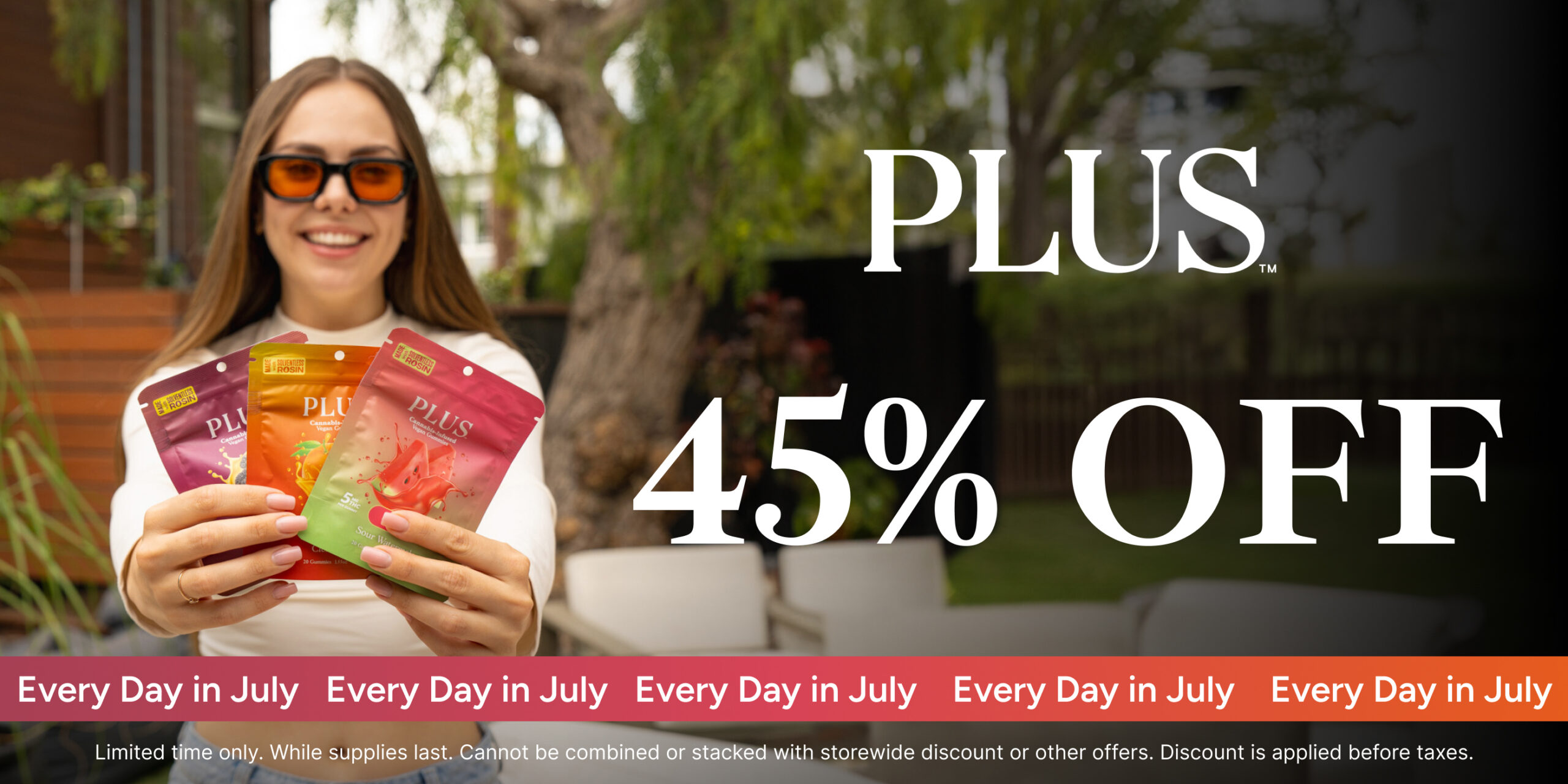 45% Off PLUS