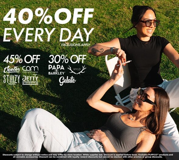 40% Off Every Day