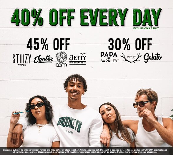 40% Off Everyday