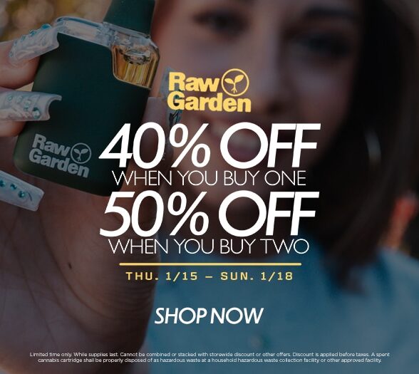 50% Off Raw Garden