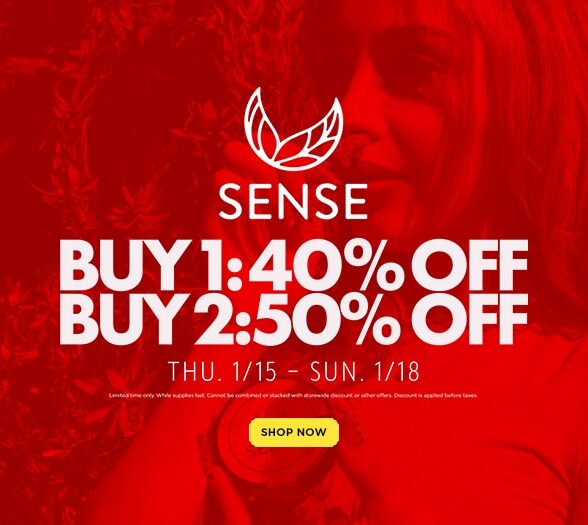 50% Off Sense