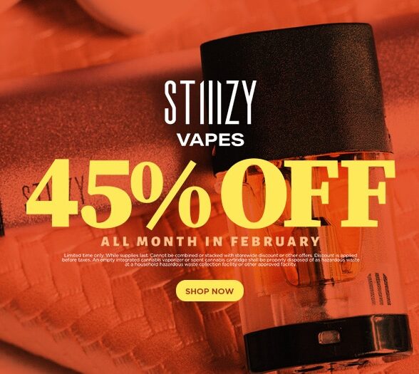 45% Off STIIIZY Vapes