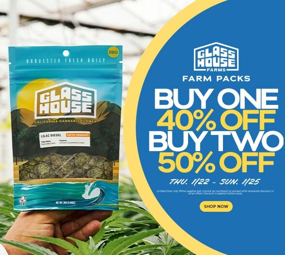 50% Off Glass House Farms Farm Packs