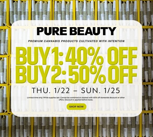 50% Off Pure Beauty