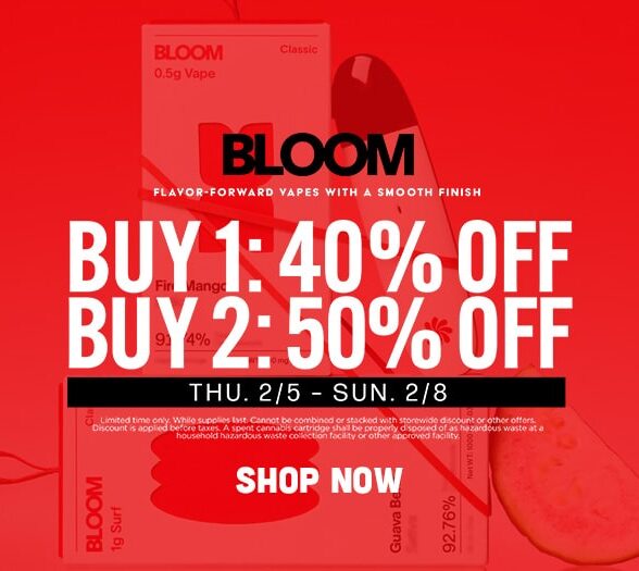 50% Off Bloom