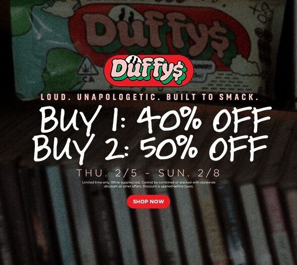 50% Off Duffy$