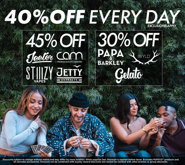 40% Off Everyday