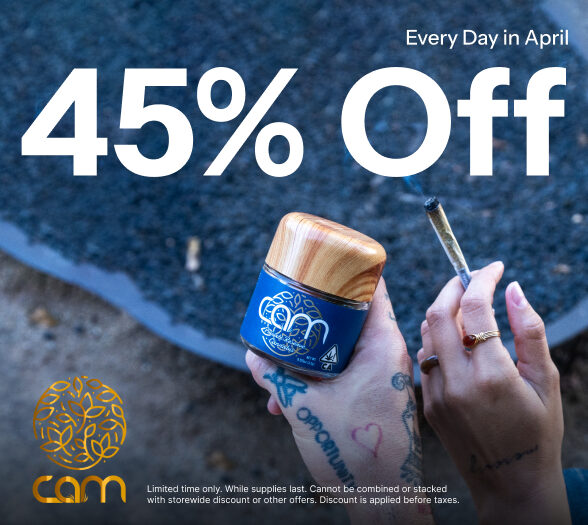 45% Off CAM