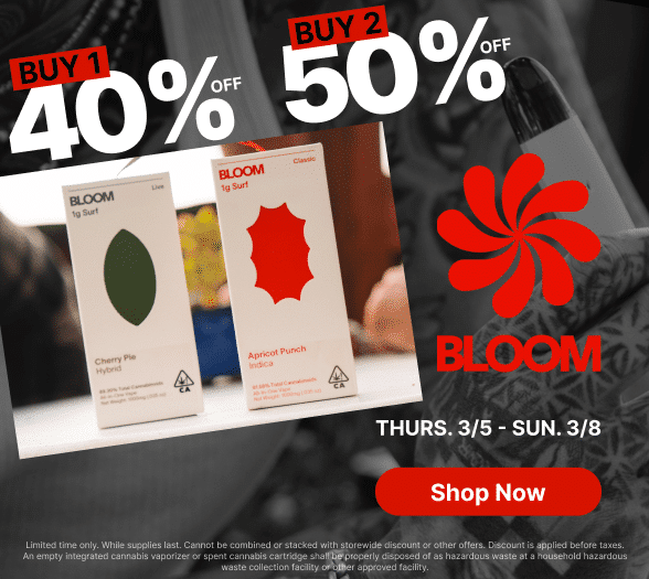 50% Off Bloom
