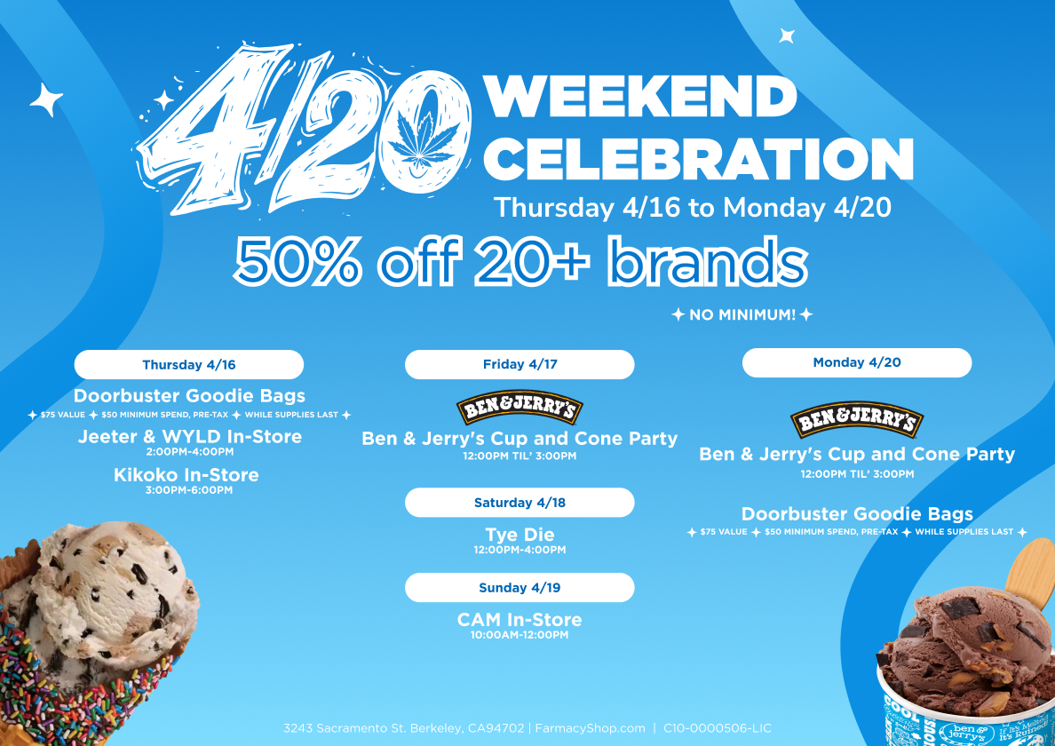4/20 at Farmacy Berkeley