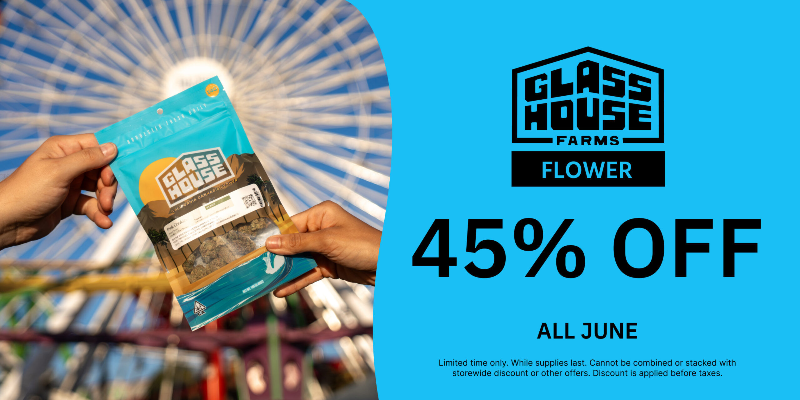 45% Off Glass House Farms Flower