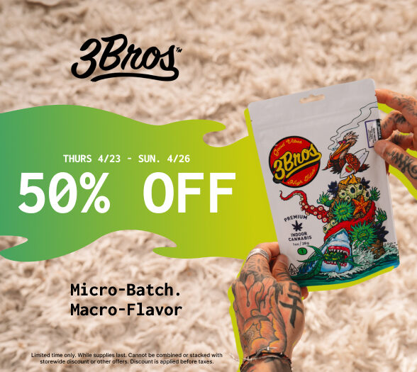 50% Off 3Bros