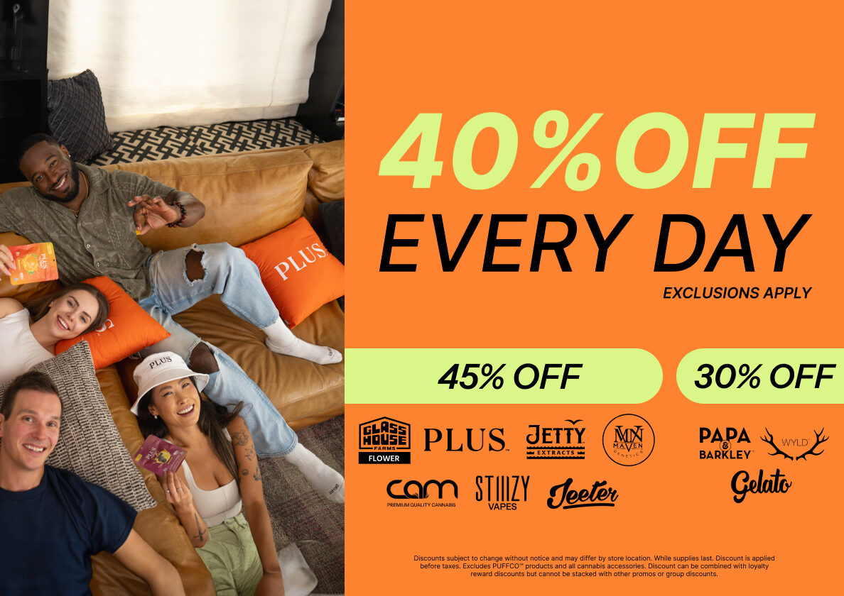 40% Off Every Day
