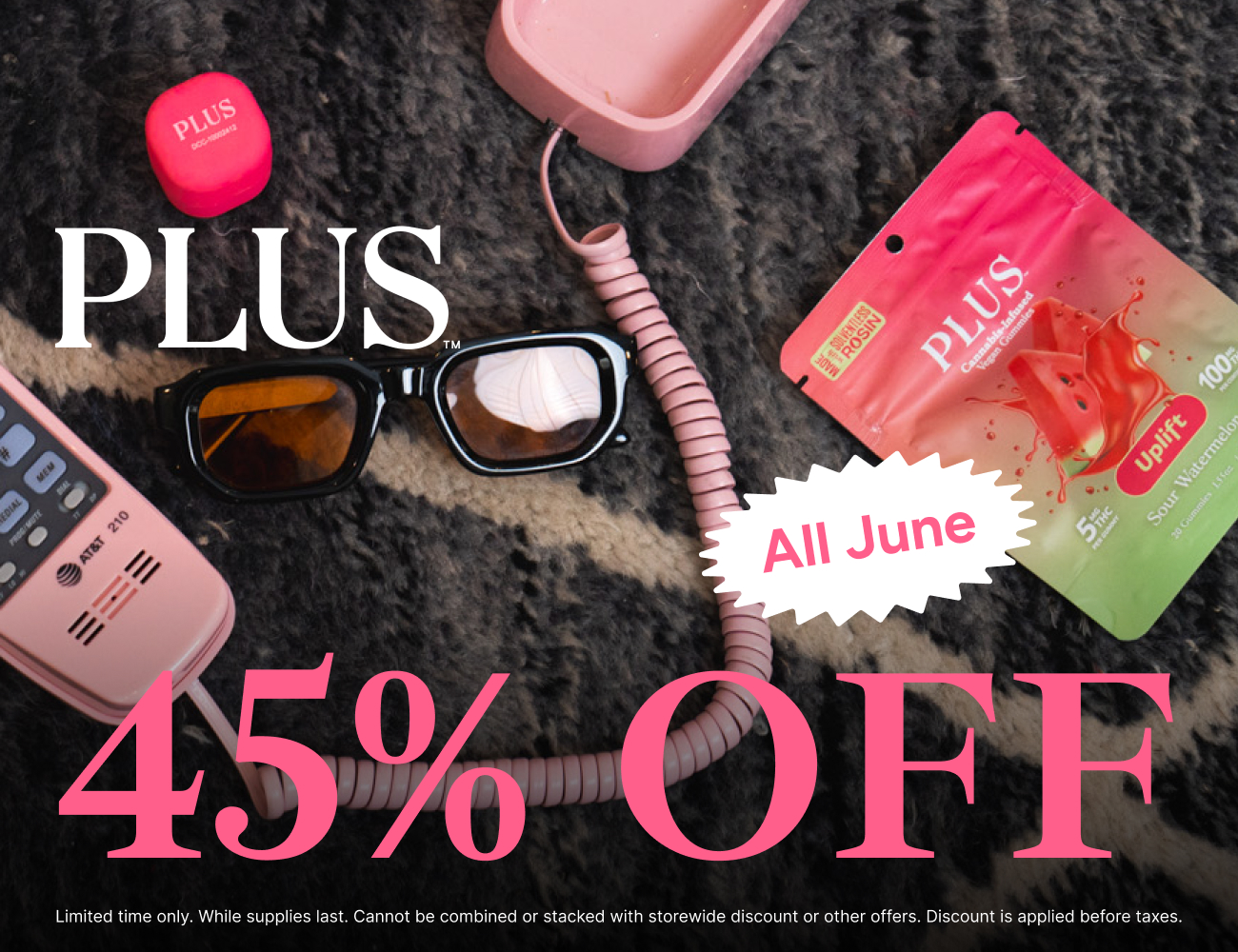 45% Off PLUS