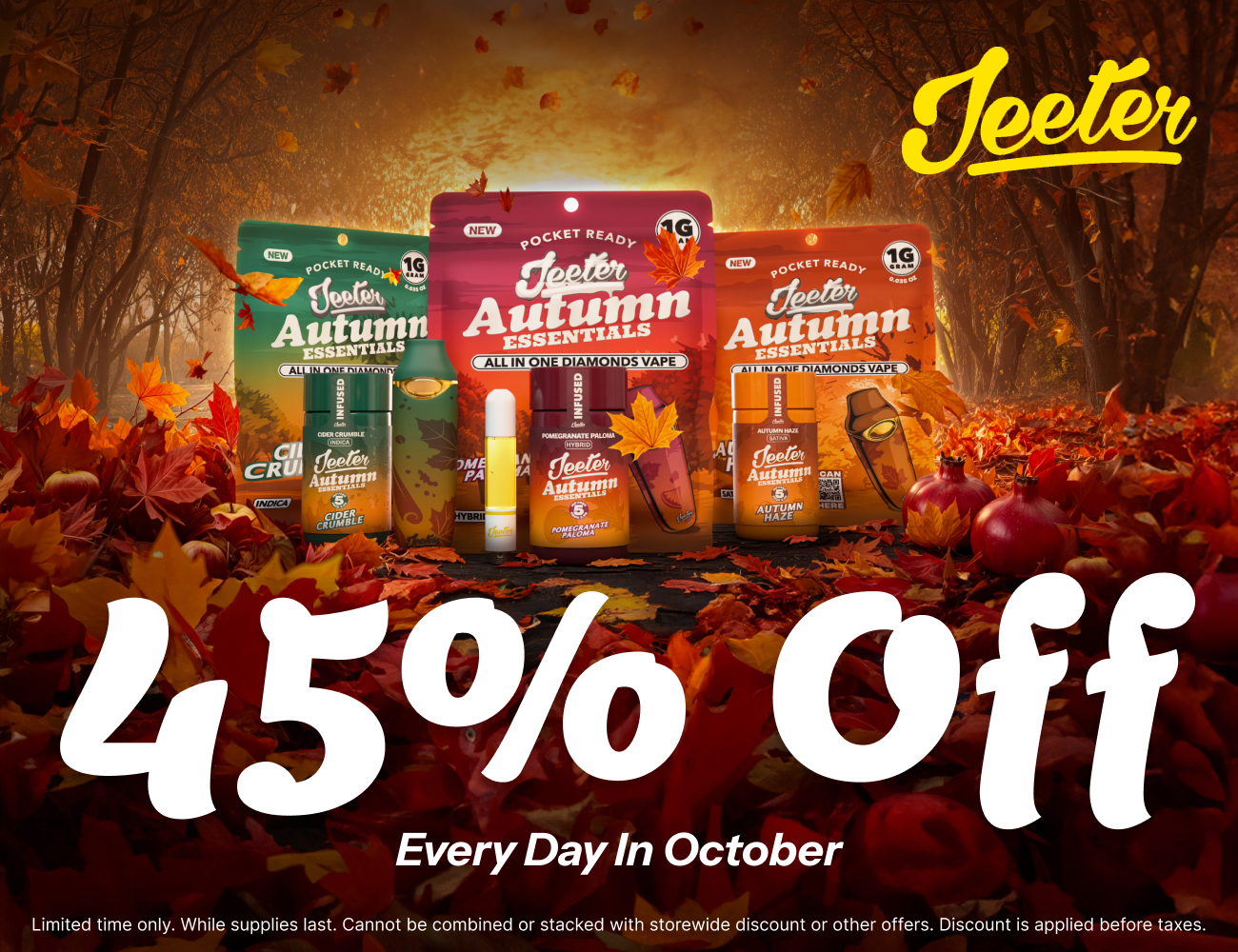 45% Off Jeeter