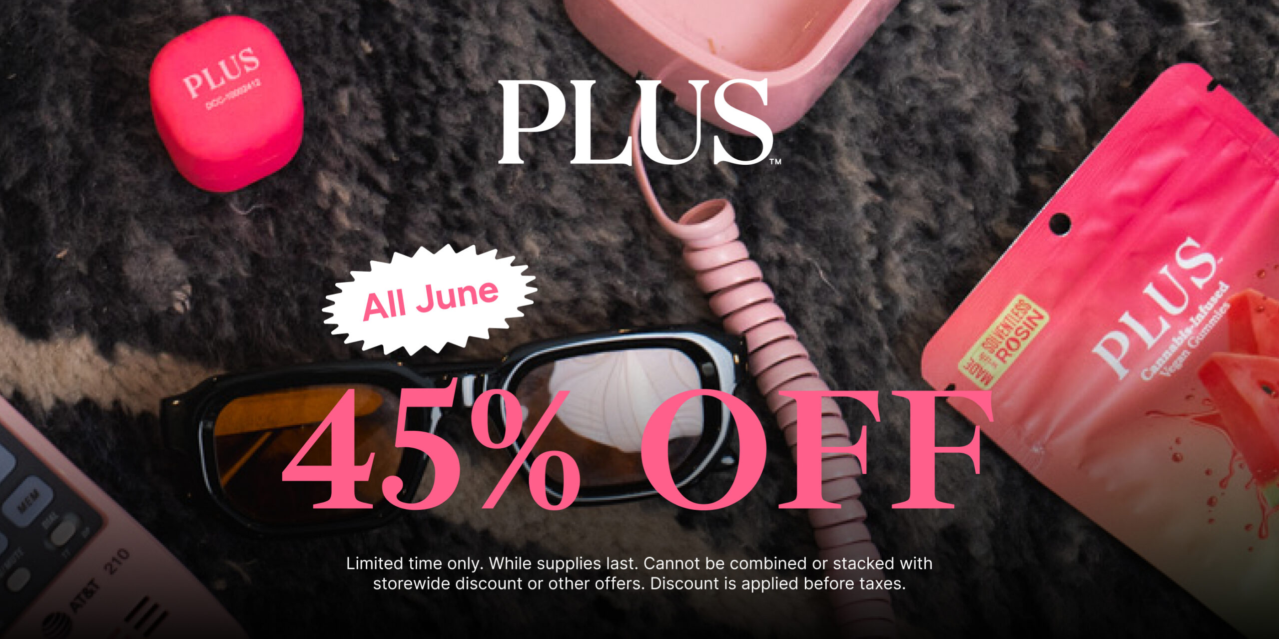 45% Off PLUS