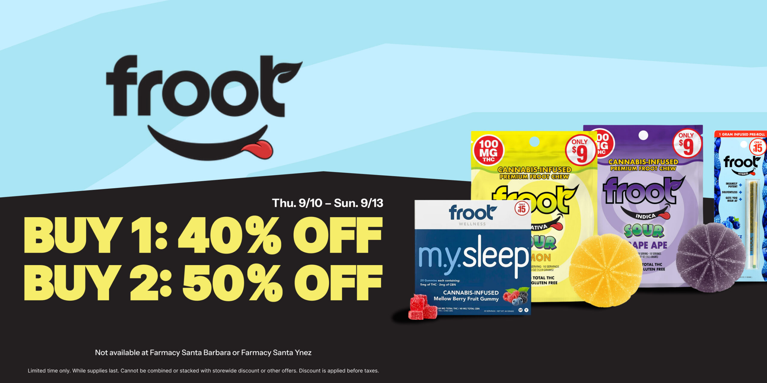 50% Off Froot