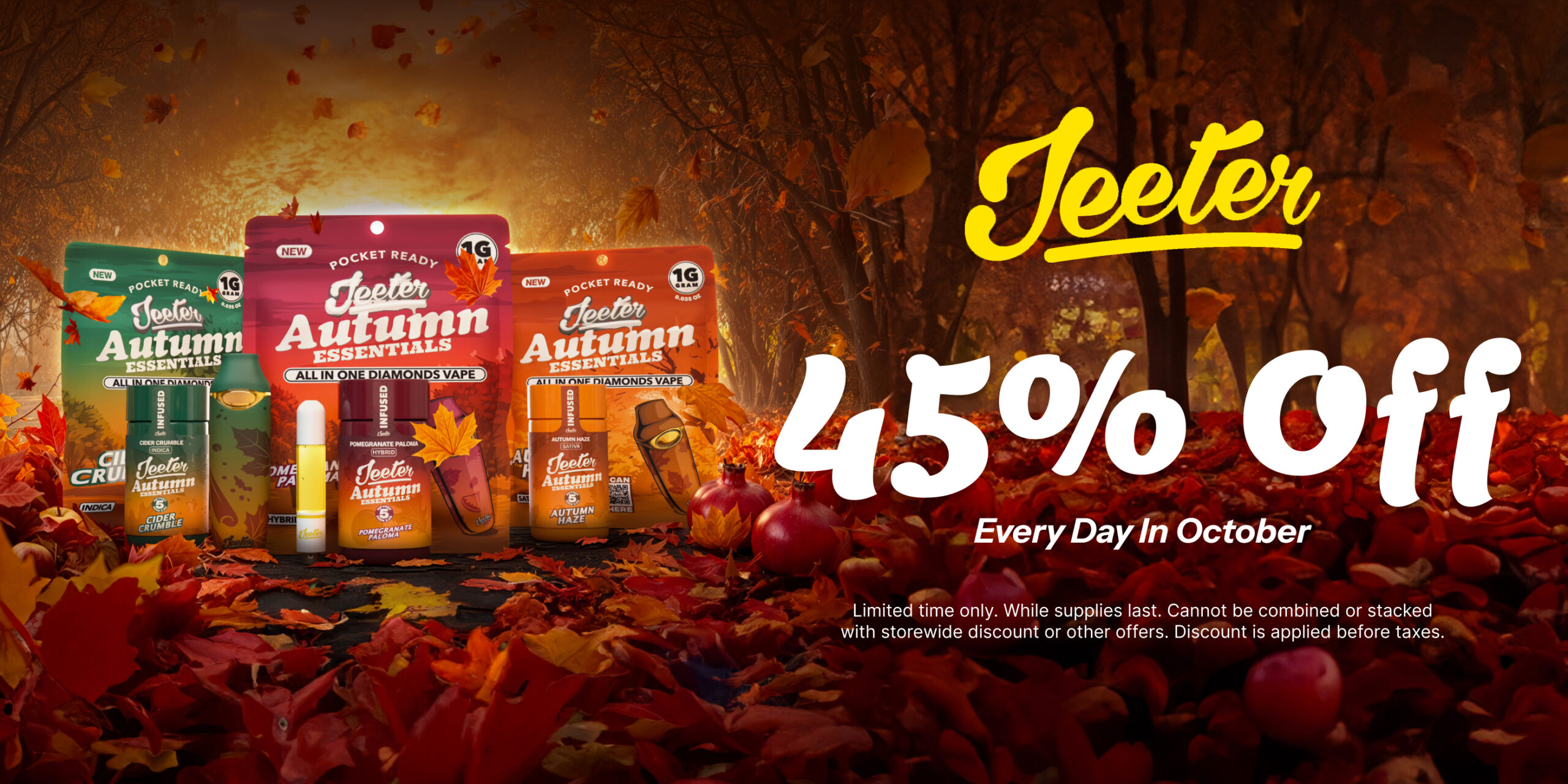 45% Off Jeeter