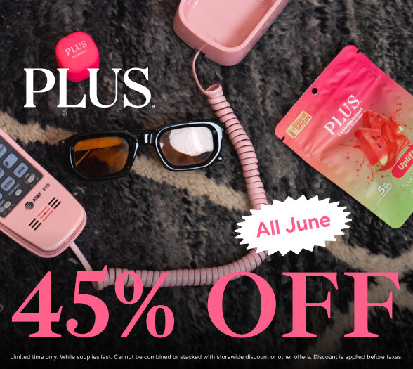 45% Off PLUS